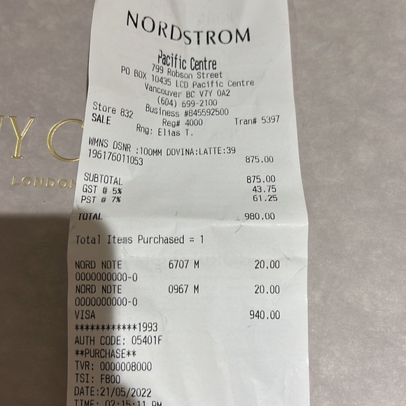 Jimmy Choo slip on wedges - Picture 8 of 8